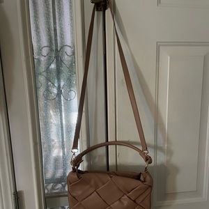 Jules Kae Angelina Nude crossbody handbag